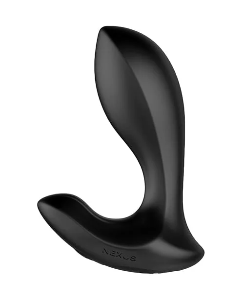 Nexus Duo Vibrating Butt Plug Black Libertybelle Marketing Anal