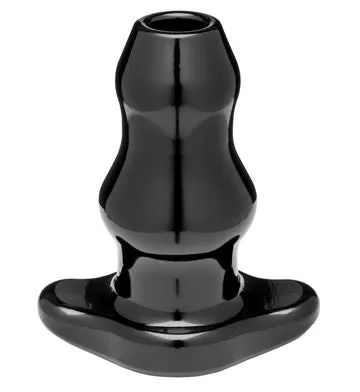 Perfect Fit Perfect Fit Double Tunnel Plug Black Medium Anal