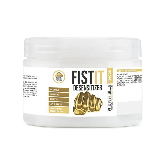 Pharmquests FistIt Numbing Water Based Numbing Lubricant 500 ml Tub Shots Toys Lubricants Pharmquests FistIt Numbing Water Based Numbing Lubricant 500 ml Tub Shots Toys Lubricants
