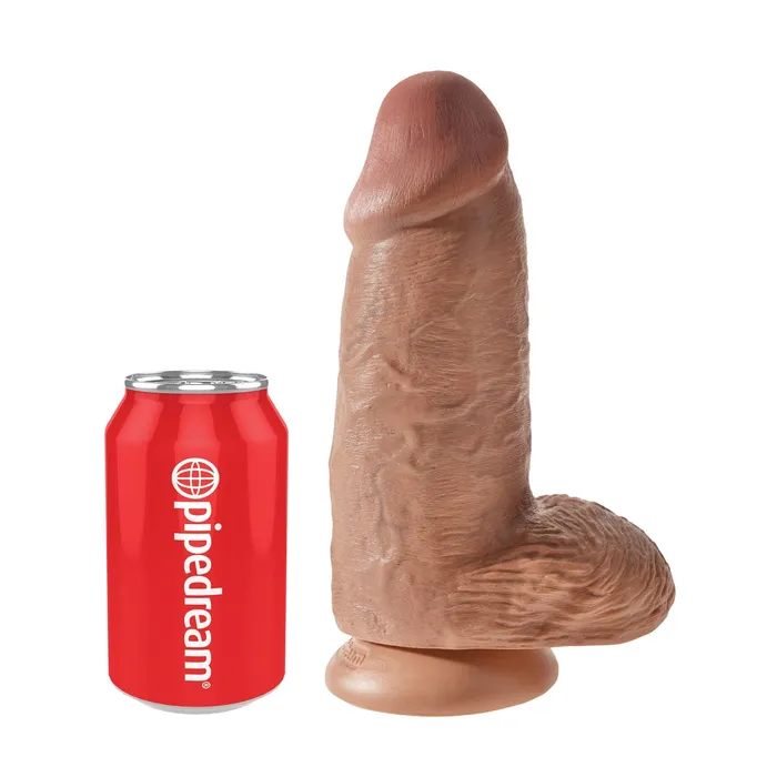 Pipedream Dildos King Cock Chubby Tan