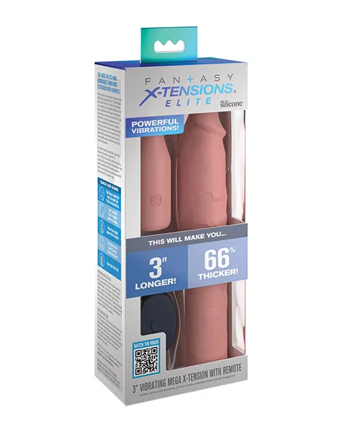 Pipedream Products Anal Fantasy Xtensions Elite 9 Sleeve Vibrating 3 Plug Wremote Pipedream Products Anal Fantasy Xtensions Elite 9 Sleeve Vibrating 3 Plug Wremote