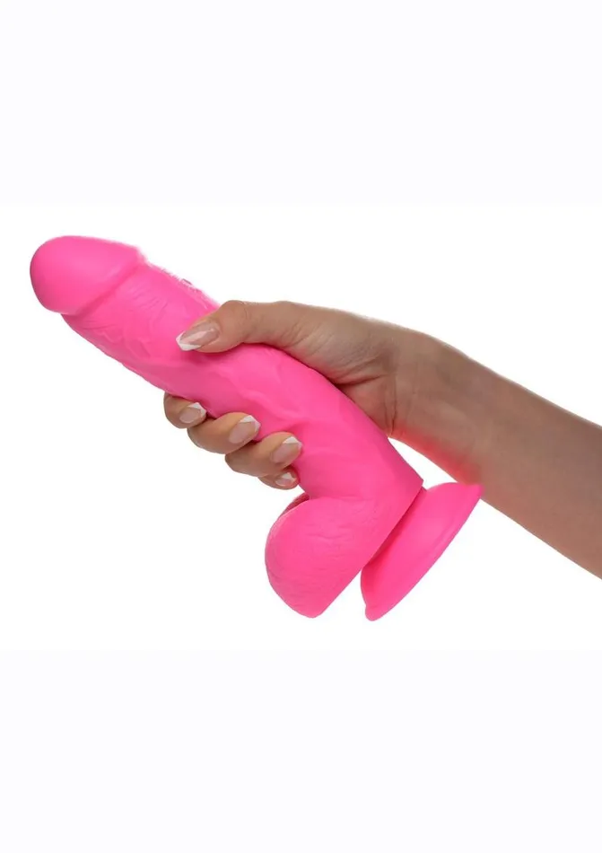 Pop Peckers Female Sex Toys Pop Peckers Dildo with Balls