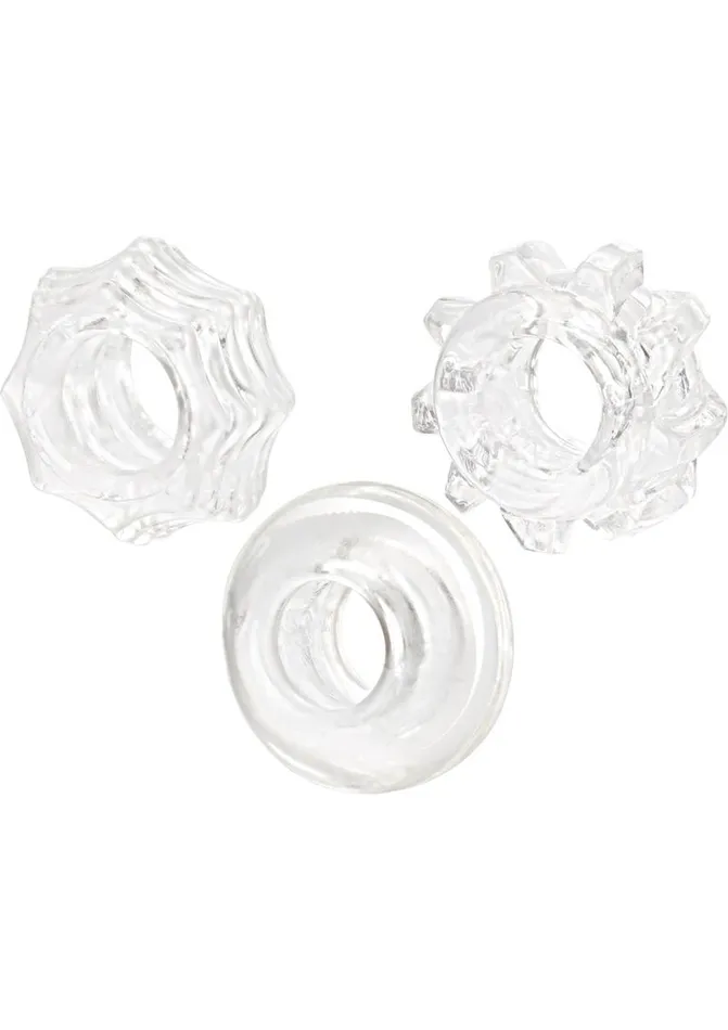 Rings Reversible Ring Set Silicone Cock Ring Male Sex Toys