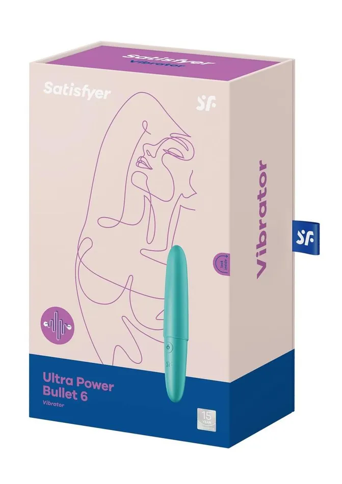 Satisfyer Ultra Power Bullet 6 Rechargeable Silicone Bullet Vibrator Satisfyer Female Sex Toys