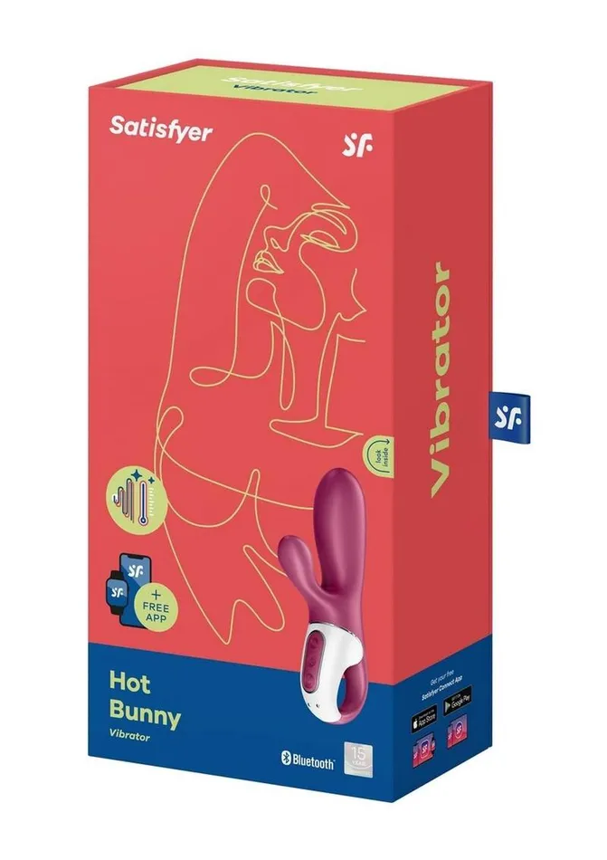 Satisfyer Vibrators Satisfyer Hot Bunny Warming Rabbit Vibrator