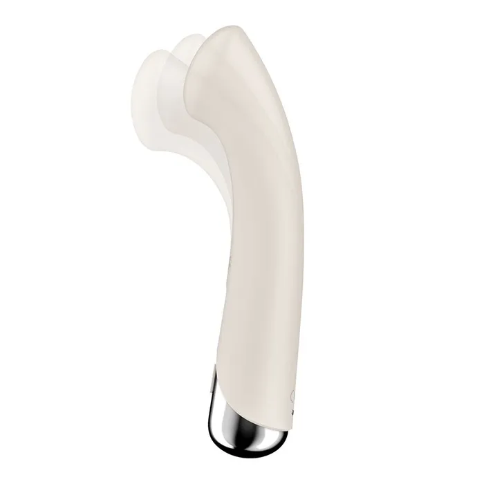 Satisfyer Vibrators Satisfyer Spinning GSpot 1 Beige 165 cm Rechargeable Rotating Vibrator Satisfyer Vibrators Satisfyer Spinning GSpot 1 Beige 165 cm Rechargeable Rotating Vibrator