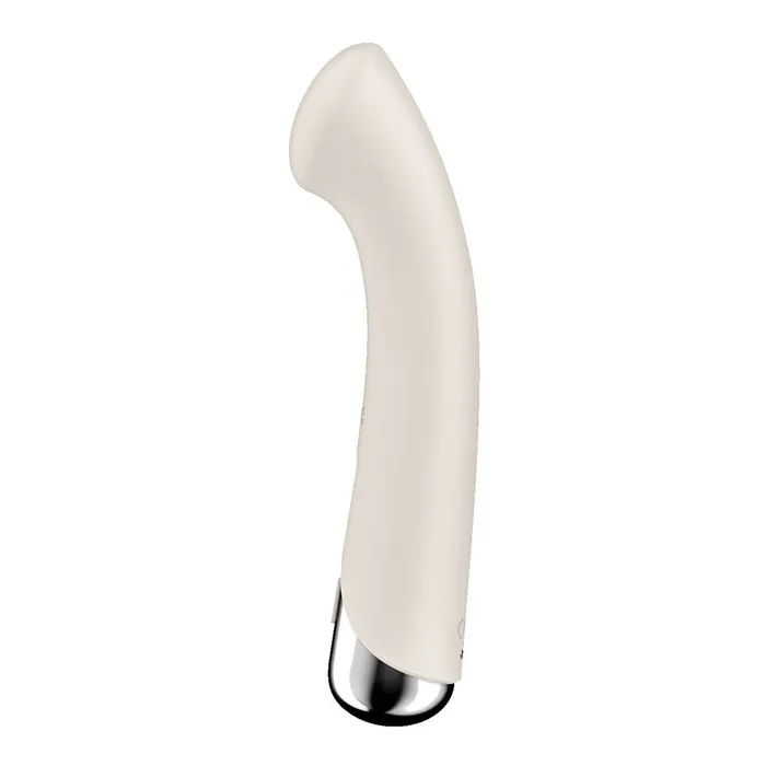Satisfyer Vibrators Satisfyer Spinning GSpot 1 Beige 165 cm Rechargeable Rotating Vibrator Satisfyer Vibrators Satisfyer Spinning GSpot 1 Beige 165 cm Rechargeable Rotating Vibrator