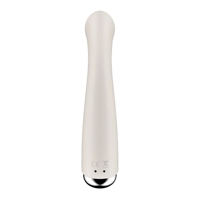 Satisfyer Vibrators Satisfyer Spinning GSpot 1 Beige 165 cm Rechargeable Rotating Vibrator Satisfyer Vibrators Satisfyer Spinning GSpot 1 Beige 165 cm Rechargeable Rotating Vibrator