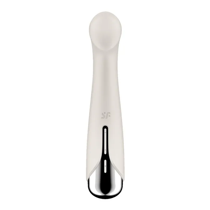 Satisfyer Vibrators Satisfyer Spinning GSpot 1 Beige 165 cm Rechargeable Rotating Vibrator Satisfyer Vibrators Satisfyer Spinning GSpot 1 Beige 165 cm Rechargeable Rotating Vibrator