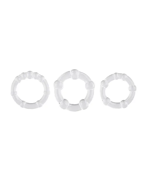 Selopa Erection Rings Clear Evolved Novelties INC Anal