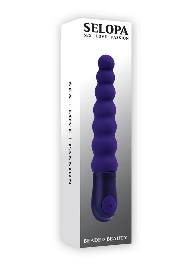 Selopa Female Sex Toys Selopa Beaded Beauty Silicone Vibrator
