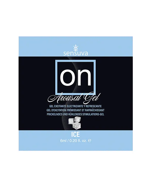 Sensuva Valencia Naturals Enhancers ON Ice Arousal Gel 6 ml Single Use Packet Sensuva Valencia Naturals Enhancers ON Ice Arousal Gel 6 ml Single Use Packet