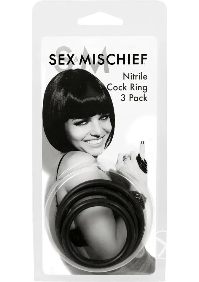 Sex and Mischief Male Sex Toys Sex and Mischief F Nitrile Cock Ring Sex and Mischief Male Sex Toys Sex and Mischief F Nitrile Cock Ring
