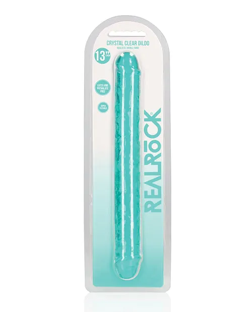 Shots America LLC Dildos Shots Realrock Crystal Clear 14 Double Dildo