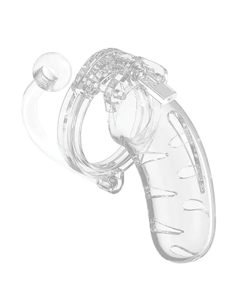 Shots America LLC Male Sex Toys Shots Man Cage 45 Cock Cage wPlug 11 Clear