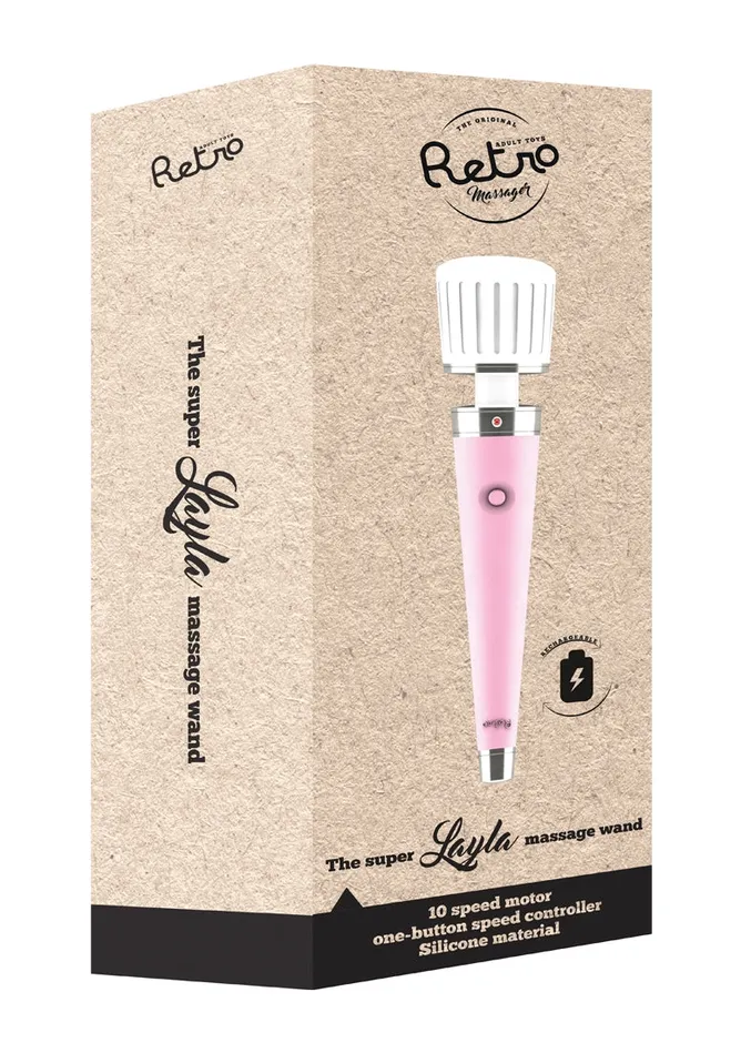 Shots Retro Vibrators Layla Pink