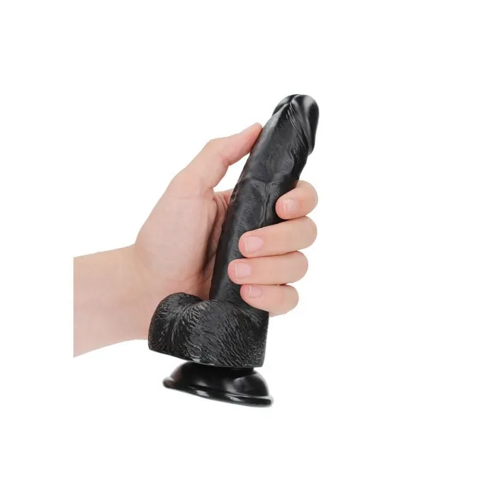 Shots Toys Dildos REALROCK Realistic Regular Curved Dong with Balls 18 cm Black 18 cm 7 Dong Shots Toys Dildos REALROCK Realistic Regular Curved Dong with Balls 18 cm Black 18 cm 7 Dong