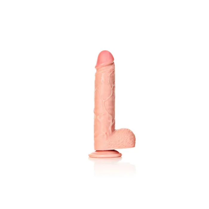 Shots Toys Female Sex Toys REALROCK Straight Realistic Dildo with Balls 23 cm Flesh Shots Toys Female Sex Toys REALROCK Straight Realistic Dildo with Balls 23 cm Flesh