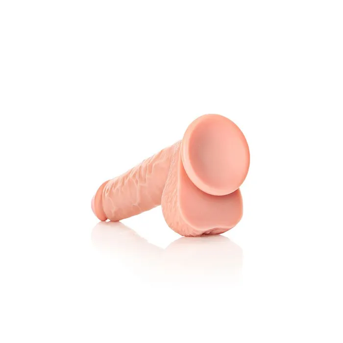 Shots Toys Female Sex Toys REALROCK Straight Realistic Dildo with Balls 23 cm Flesh Shots Toys Female Sex Toys REALROCK Straight Realistic Dildo with Balls 23 cm Flesh