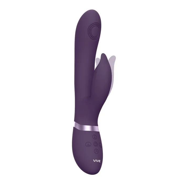 Shots Toys Vibrators VIVE Aimi Purple 223 cm USB Rechargeable Rabbit Vibrator Shots Toys Vibrators VIVE Aimi Purple 223 cm USB Rechargeable Rabbit Vibrator