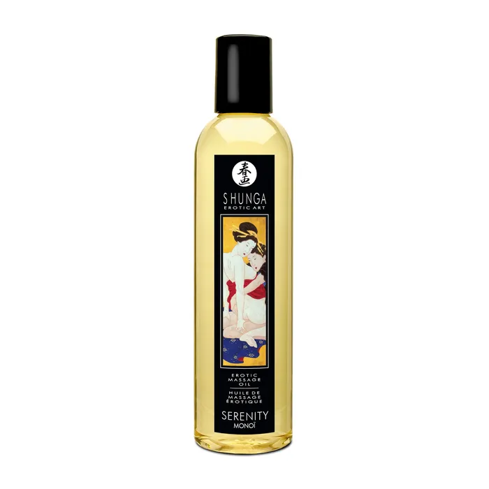 Shunga Couples Erotic Massage Oil Serenity Monoi 84 Fl Oz