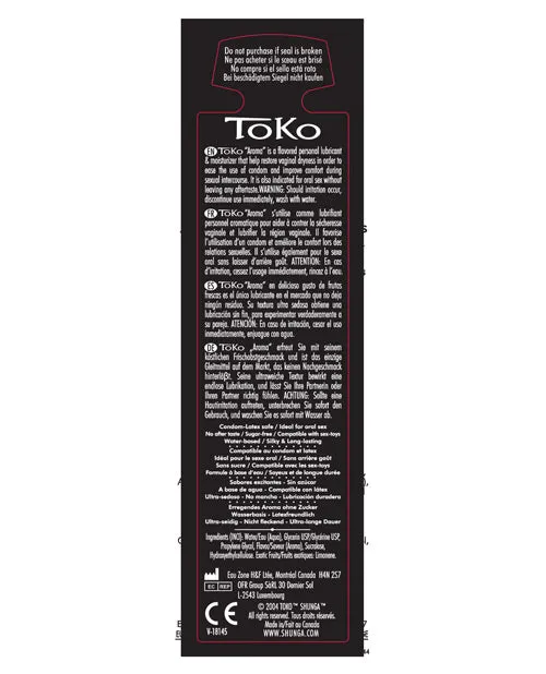 Shunga Lubricants Shunga Toko Aroma Lubricant 85 Oz