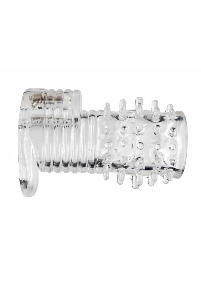Size Matters Male Sex Toys Size Matters Clear Sensations Vibrating Textured Erection Sleeve