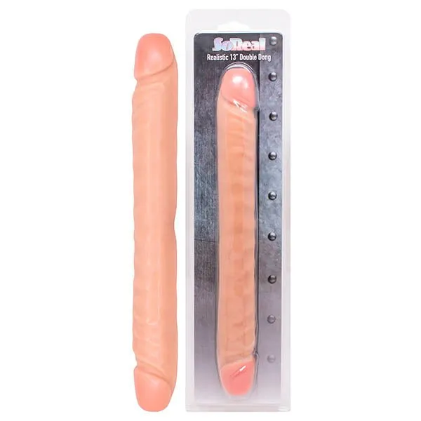 So Real 13 Double Dong Flesh 33 cm Double Dong Seven Creations Dildos