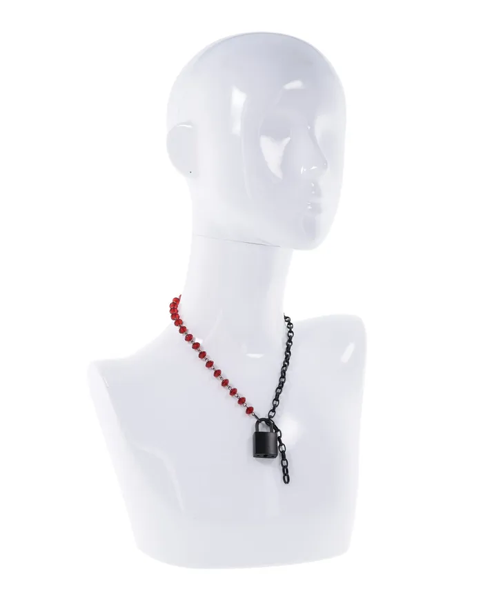 Sportsheets International Anal Sex Mischief Exs Ohs Crystal Day Collar RedBlack Sportsheets International Anal Sex Mischief Exs Ohs Crystal Day Collar RedBlack