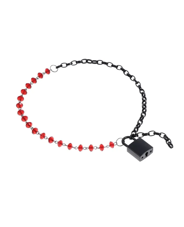 Sportsheets International Anal Sex Mischief Exs Ohs Crystal Day Collar RedBlack Sportsheets International Anal Sex Mischief Exs Ohs Crystal Day Collar RedBlack