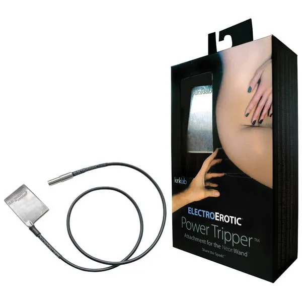 Stockroom Female Sex Toys KinkLab Power Tripper EStim Attachment for Neon Wand Stockroom Female Sex Toys KinkLab Power Tripper EStim Attachment for Neon Wand
