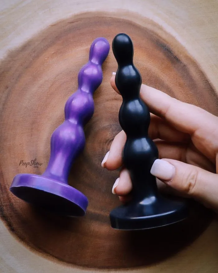 Tantus Ripple Small Slim Beaded Anal Plug Tantus Anal