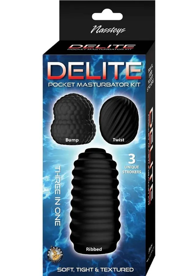 The Beat Male Sex Toys Delite Pocket Masturbator Kit