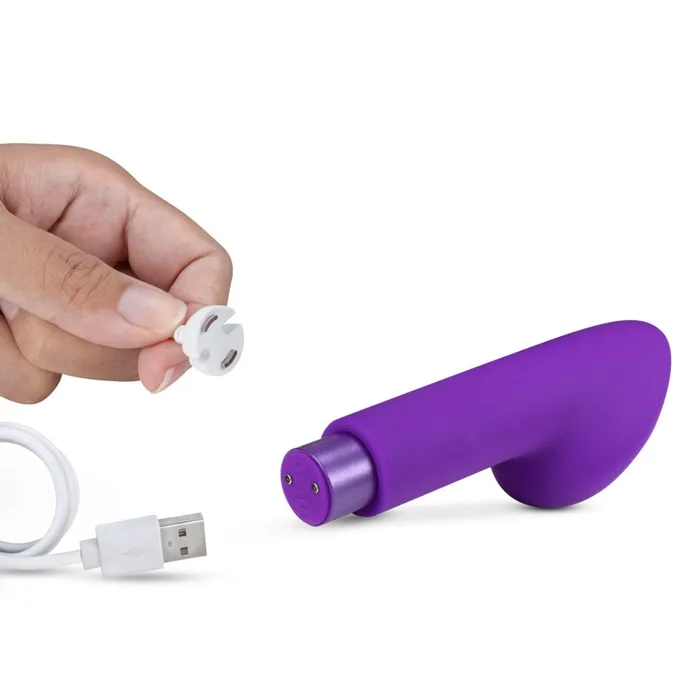 Vibrators Blush Noje B4 Powerful Bullet Vibe with GSpot Attachment Blush Novelties