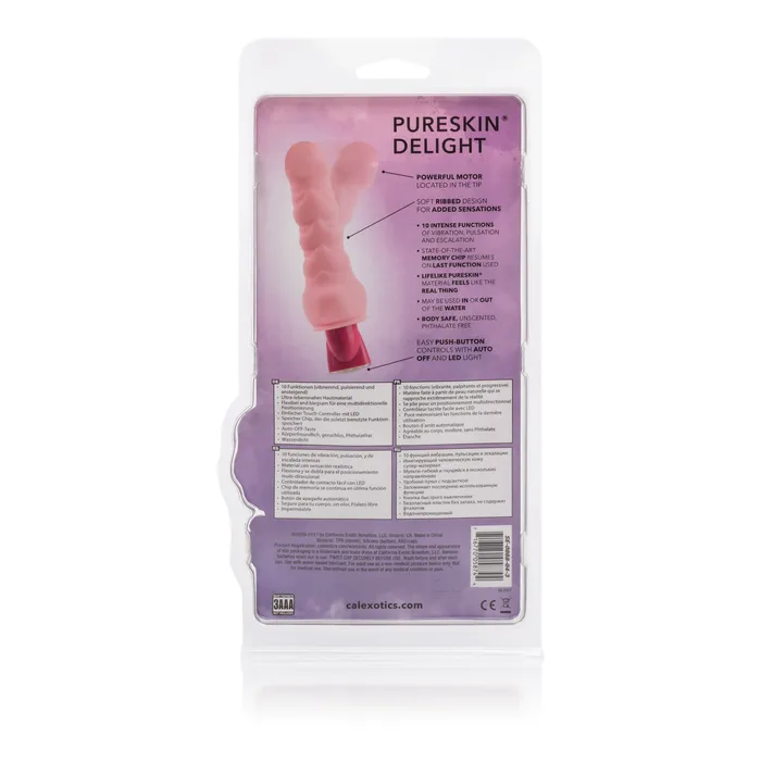 Vibrators California Exotic 10 Function Pure Bendi Pink
