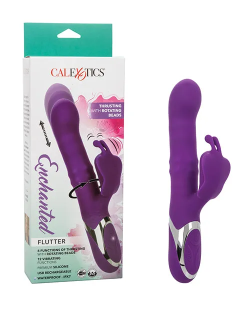Vibrators California Exotic Novelties Enchanted Flutter Vibrator Purple