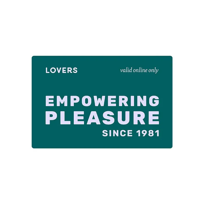 Vibrators Digital Gift Card Lovers