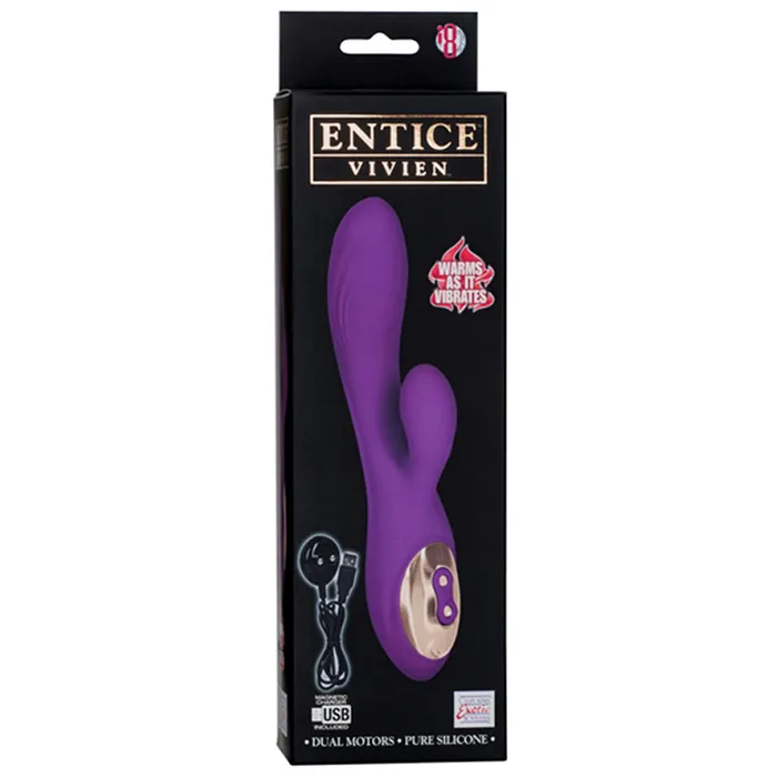 Vibrators Entice California Exotic Entice Vivien Raspberry