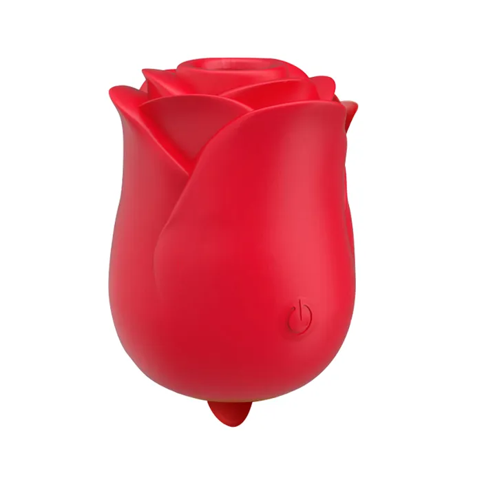 Vibrators Frisky ultd BELLE SUCKER AND TONGUE ROSE VIBRATOR