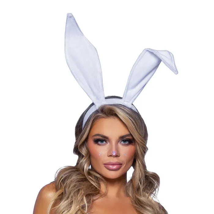 Vibrators Leg Avenue Bendable Velvet Bunny Ears