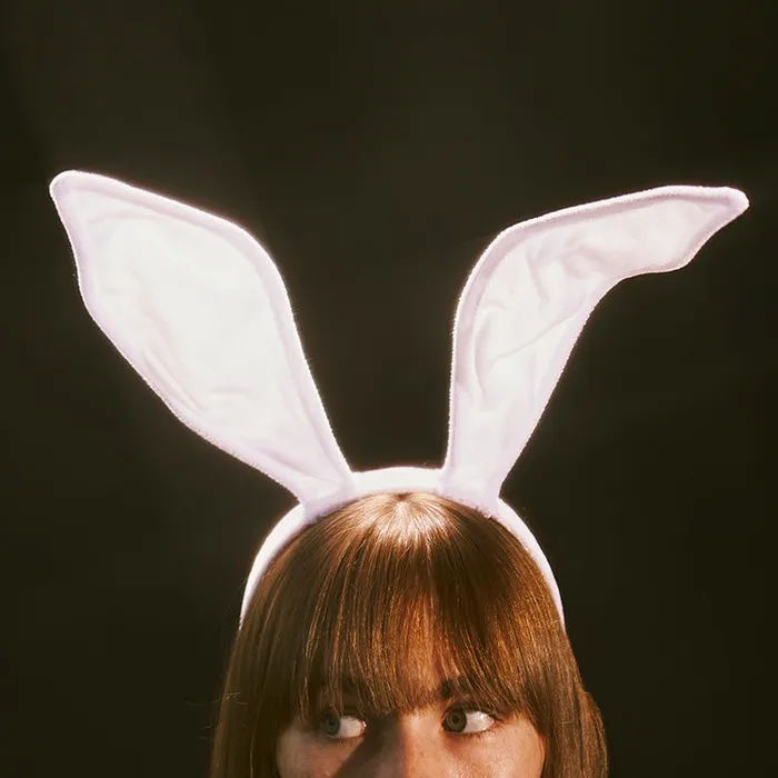 Vibrators Leg Avenue Bendable Velvet Bunny Ears