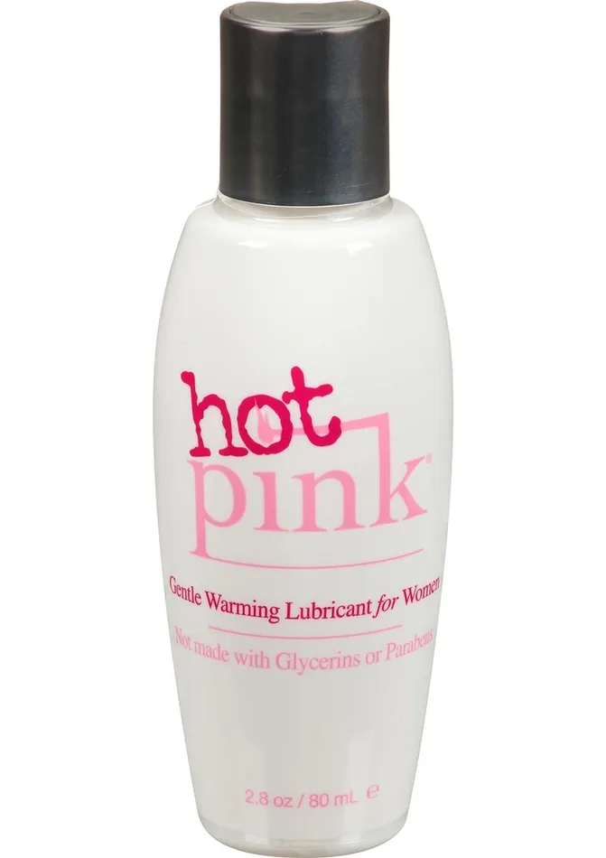 Vibrators Pink Hot Pink Water Based Warming Lubricant