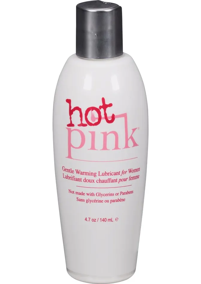 Vibrators Pink Hot Pink Water Based Warming Lubricant
