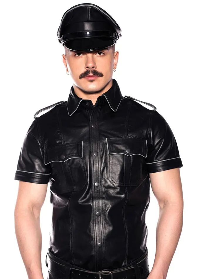 Vibrators Prowler Red Prowler Red Police Shirt Piped