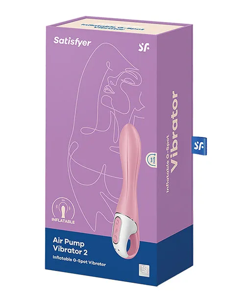 Vibrators Satisfyer Air Pump Vibrator 2 Light Red Eis INCsatisfyer