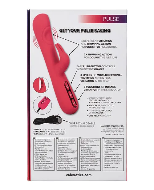 Vibrators Throb Pulse Pink California Exotic Novelties