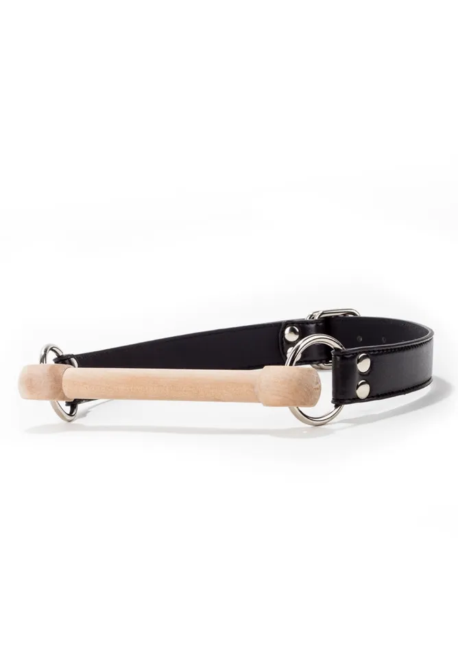 Wooden Bridle Black Shots Ouch Anal