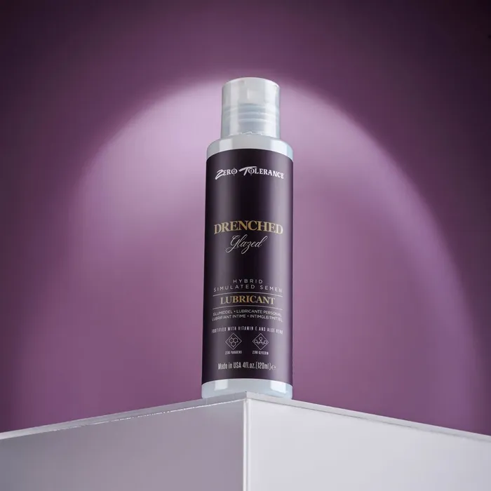 Zero Tolerance Anal Zero Tolerance DRENCHED GLAZED Hybrid Cum Lubricant 120 ml Bottle Zero Tolerance Anal Zero Tolerance DRENCHED GLAZED Hybrid Cum Lubricant 120 ml Bottle