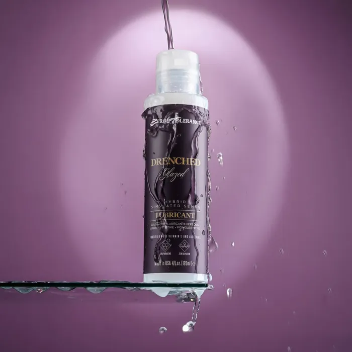Zero Tolerance Anal Zero Tolerance DRENCHED GLAZED Hybrid Cum Lubricant 120 ml Bottle Zero Tolerance Anal Zero Tolerance DRENCHED GLAZED Hybrid Cum Lubricant 120 ml Bottle