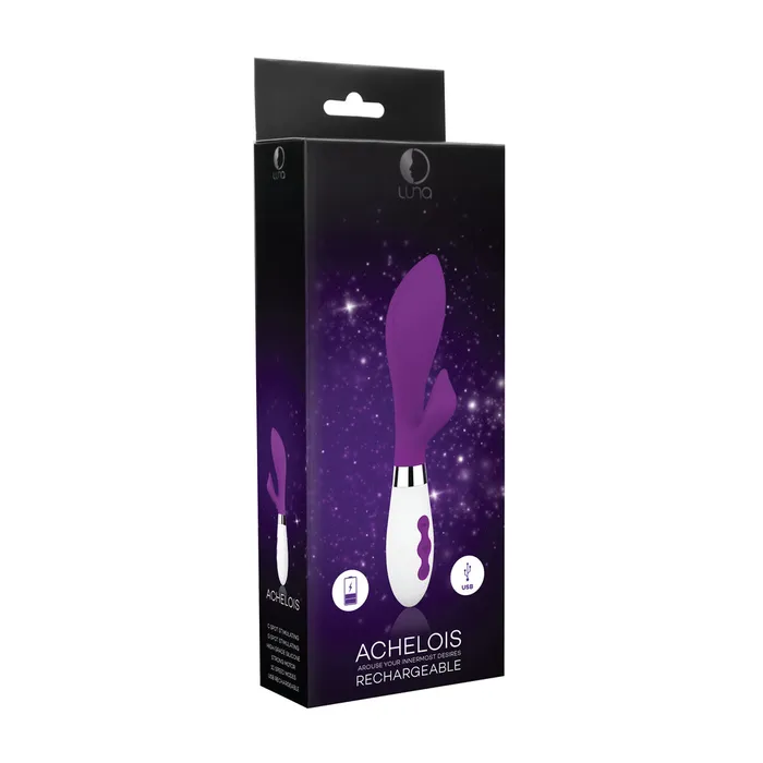 Achelois Rechargeable Vibrator Purple Shots Toys Vibrators Achelois Rechargeable Vibrator Purple Shots Toys Vibrators